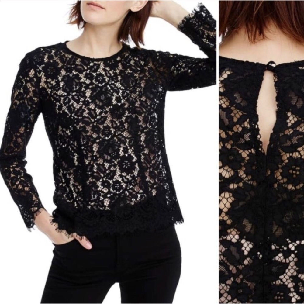 J.Crew lace top